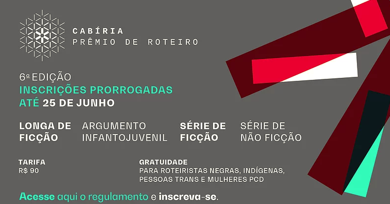 Cabíria Prêmio de Roteiro